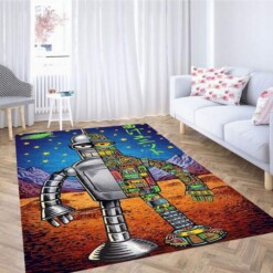 Astronot Art Carpet Rug