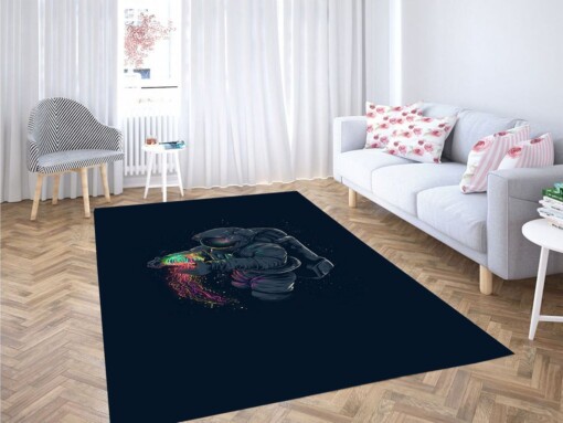 Astronot Backgrounds Living Room Modern Carpet Rug