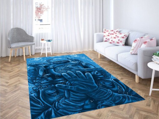 Astrounot Cartoon Wallpaper Living Room Modern Carpet Rug