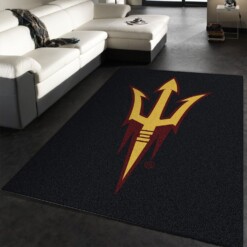 ASU Arizona State Sun Devils Rug  Custom Size And Printing