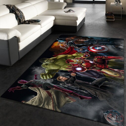 Avenger End Game Bedroom Rug  Custom Size And Printing