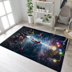 Avenger End Game Marvel SuperHero Rug  Custom Size And Printing