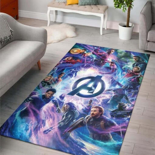 Avengers Endgame Infinity War Rug  Custom Size And Printing