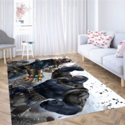 Avengers Infinity War Darkseid Living Room Modern Carpet Rug