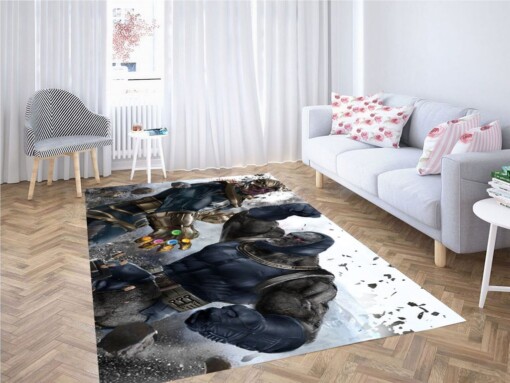 Avengers Infinity War Darkseid Living Room Modern Carpet Rug