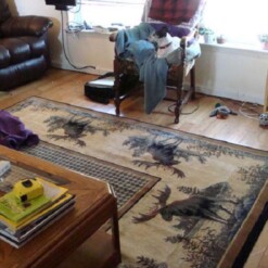 Awesome Moose Rectangle Limited Edition Rug