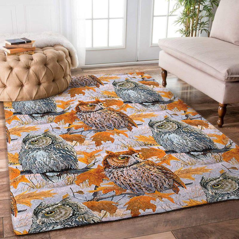 Awesome Owl Rectangle Limited Edition Rug