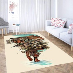 Awesome Tattoo Ideas Designs Carpet Rug