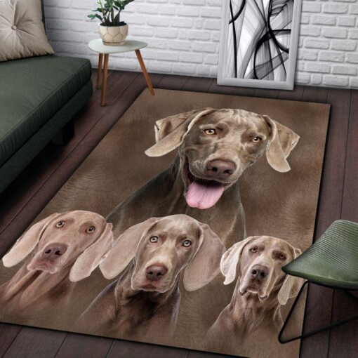 Awesome Weimaraner Rectangle Limited Edition Rug