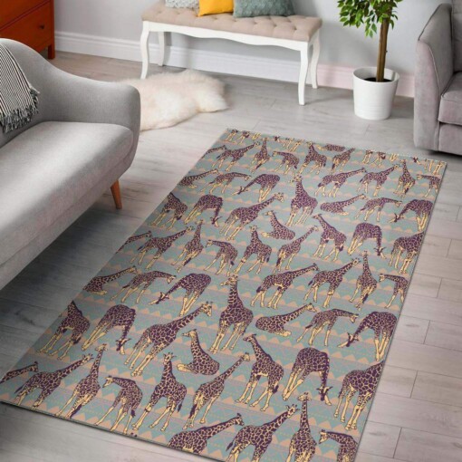 Aztec Giraffe Limited Edition Rug