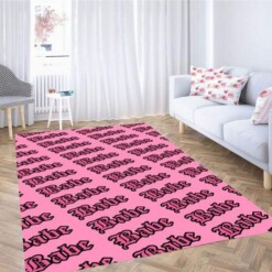 Babe Wallpaper Carpet Rug