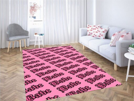 Babe Wallpaper Living Room Modern Carpet Rug