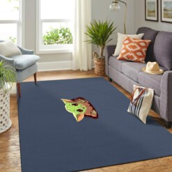 Baby Yoda Cartoon Carpet Floor Area Rug