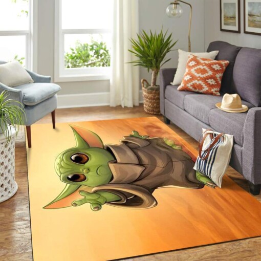Baby Yoda New Carpet Floor Area Rug