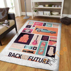 Back To The Future Area Rug