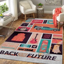 Back To The Future Area Rug