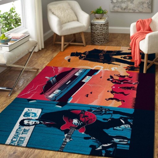 Back To The Future Trilogy Area Rug