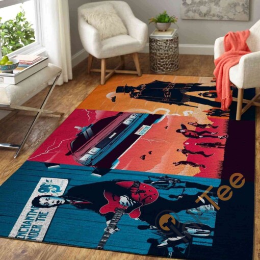 Back To The Future Trilogy Area Rug