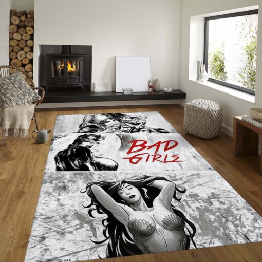 Bad Girls Rug  Custom Size And Printing