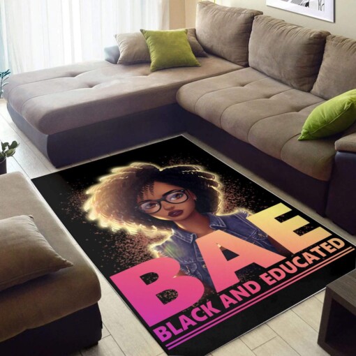 Bae Black And Educated Rug