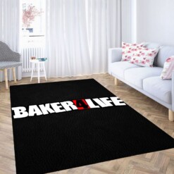 Baker For Live Skatewear Carpet Rug