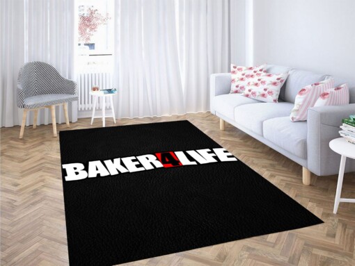 Baker For Live Skatewear Carpet Rug