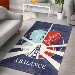 Balance of Force Star Wars Rug  Custom Size And Printing