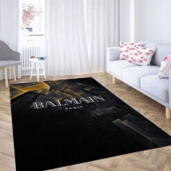 Balmain Paris Hologram Living Room Modern Carpet Rug
