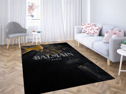 Balmain Paris Hologram Living Room Modern Carpet Rug