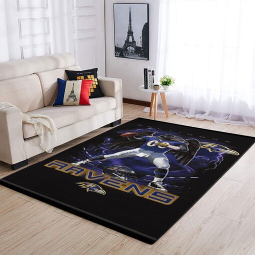 Baltimore Ravens Area Limited Edition Rug