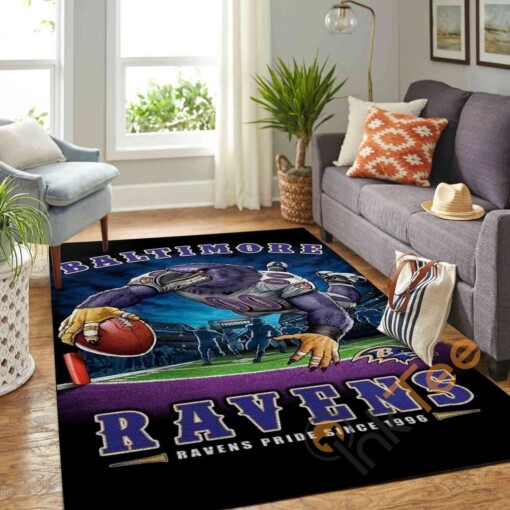 Baltimore Ravens Area Rug