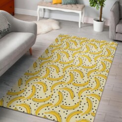 Banana Dot Pattern Print Area Limited Edition Rug