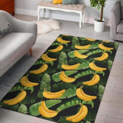 Banana Pattern Print Design Limited Edition Rug