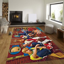 Bangtan Boys Rug  Custom Size And Printing