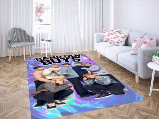 Bangtan Boys Wallpaper Carpet Rug