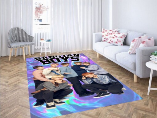 Bangtan Boys Wallpaper Living Room Modern Carpet Rug