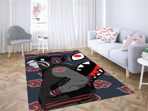 Bape Shark Wallpaper Living Room Modern Carpet Rug