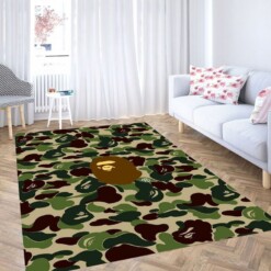 Bape Wallpaper Living Room Modern Carpet Rug
