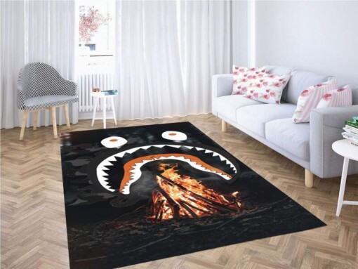 Bape Wildfire Carpet Rug