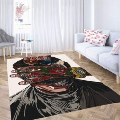 Barbershop Art Carpet Rug