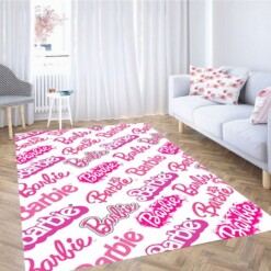 Barbie Background Living Room Modern Carpet Rug