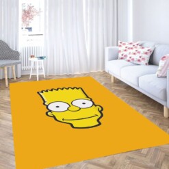 Bart Simpson Living Room Modern Carpet Rug