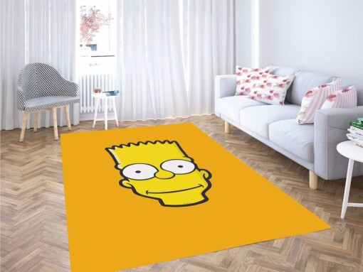 Bart Simpson Living Room Modern Carpet Rug