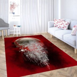 Baseball Backgrounds Living Room Modern Carpet Rug