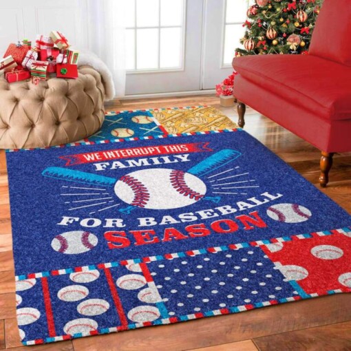 Baseball Family Limited Edition Rug