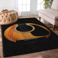 Baseball Guitar Limited Edition Rug