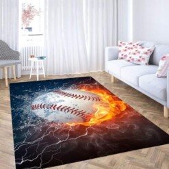 Baseball Logos Carpet Rug