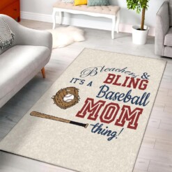 Baseball Mom Cg Limited Edition Rug