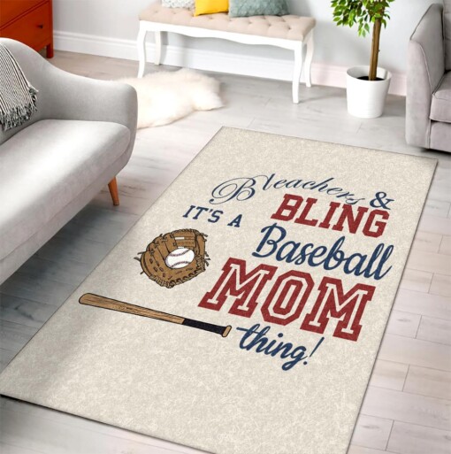 Baseball Mom Cg Limited Edition Rug