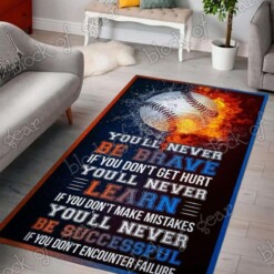 Baseball Rectangle Limited Edition Rug